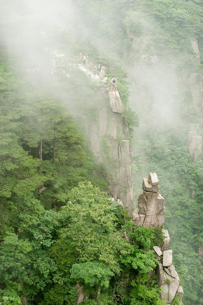 Huang Shan As Montanhas Amarelas Dos Picos Flutuantes China