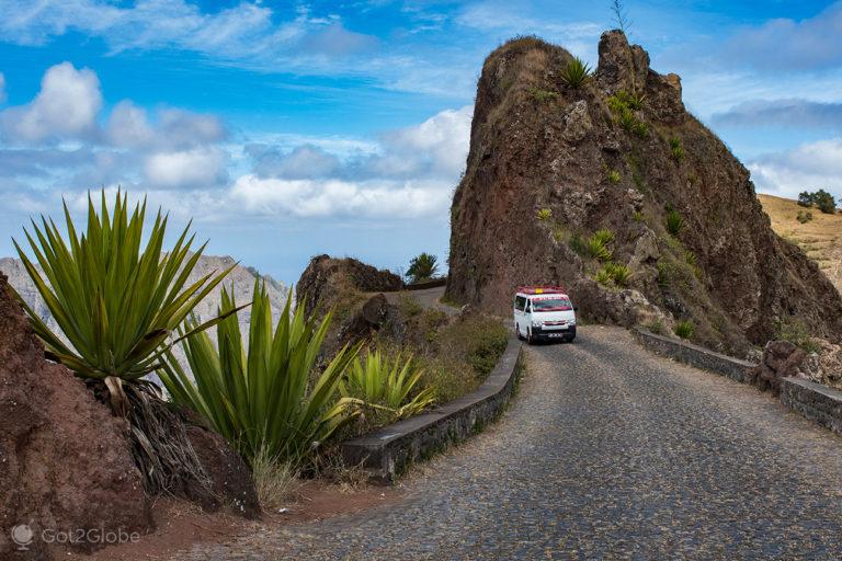 Santo Ant O Cabo Verde Pela Estrada Da Corda Toda Got Globe