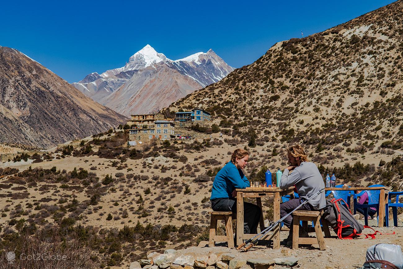 Manang A Yak Kharka A Caminho Das Terras Mais Altas Dos Annapurnas