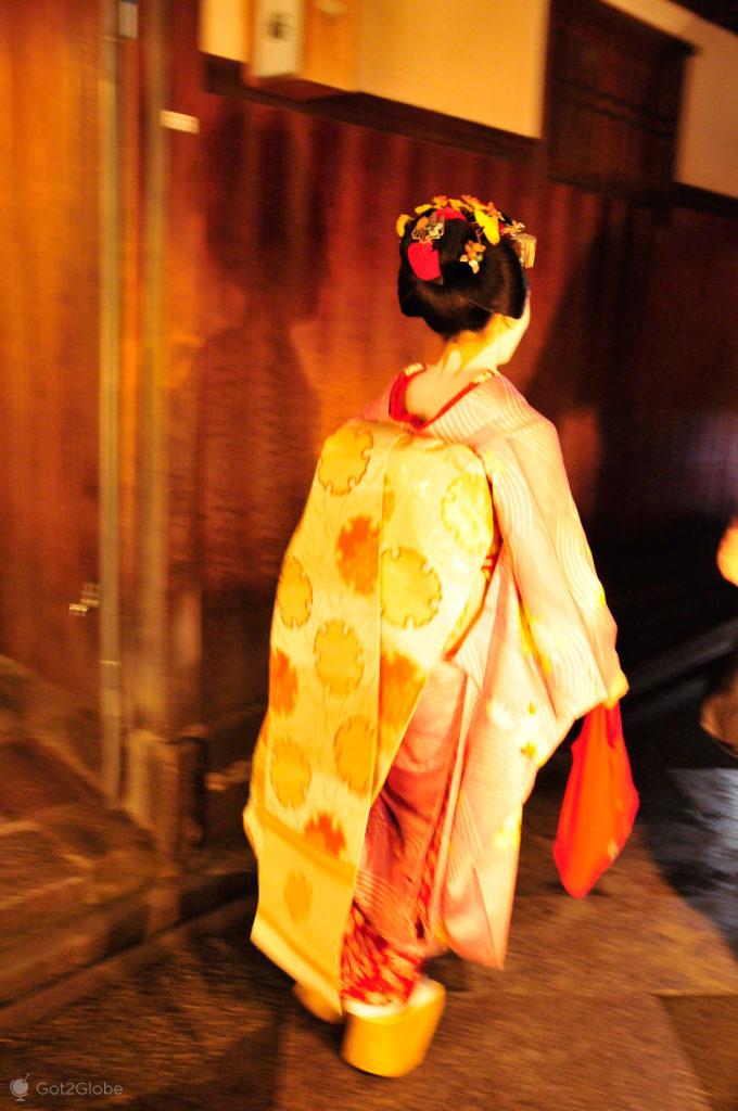 Geisha em Gion, Geisha, Quioto, Japao