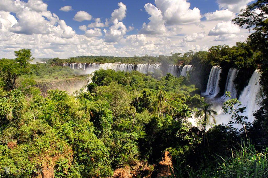 Quedas de agua de Iguacu, Argentina