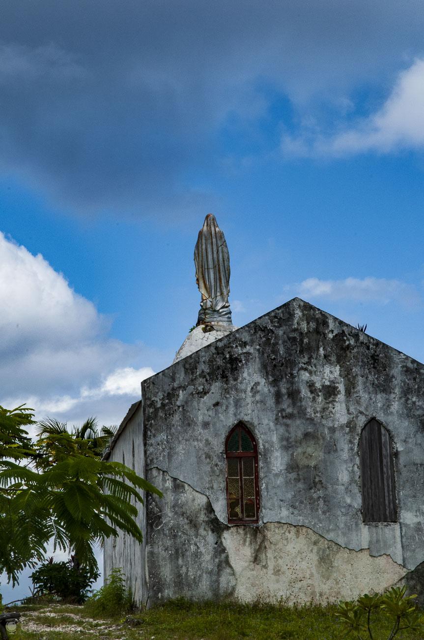 Lifou, Ilhas Lealdade, Nova Caledónia, Notre Dame de Lourdes