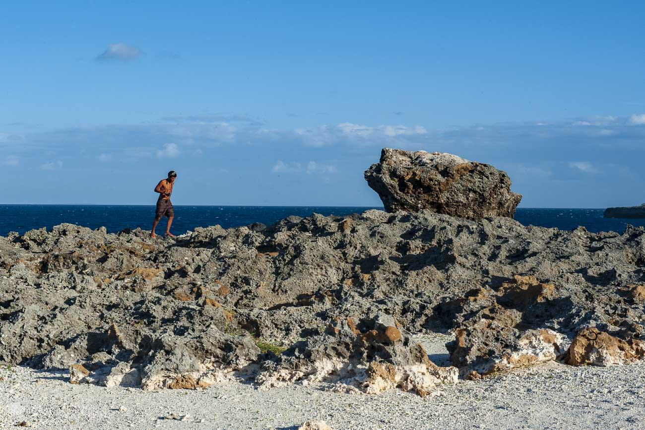 Lifou, Ilhas Lealdade, Nova Caledónia, exercício