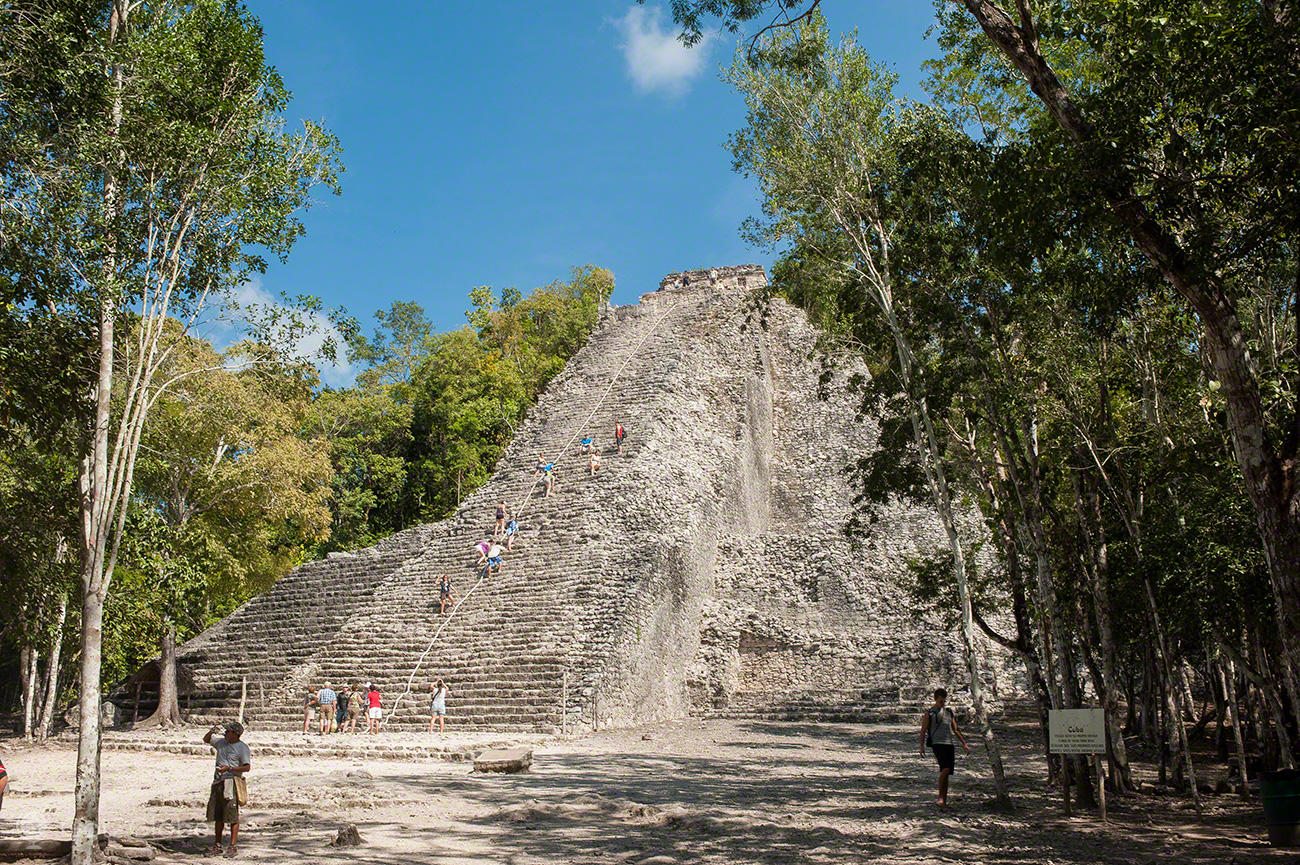 Cobá, viagem às Ruínas Maias, Pac Chen, Nohuch Mul