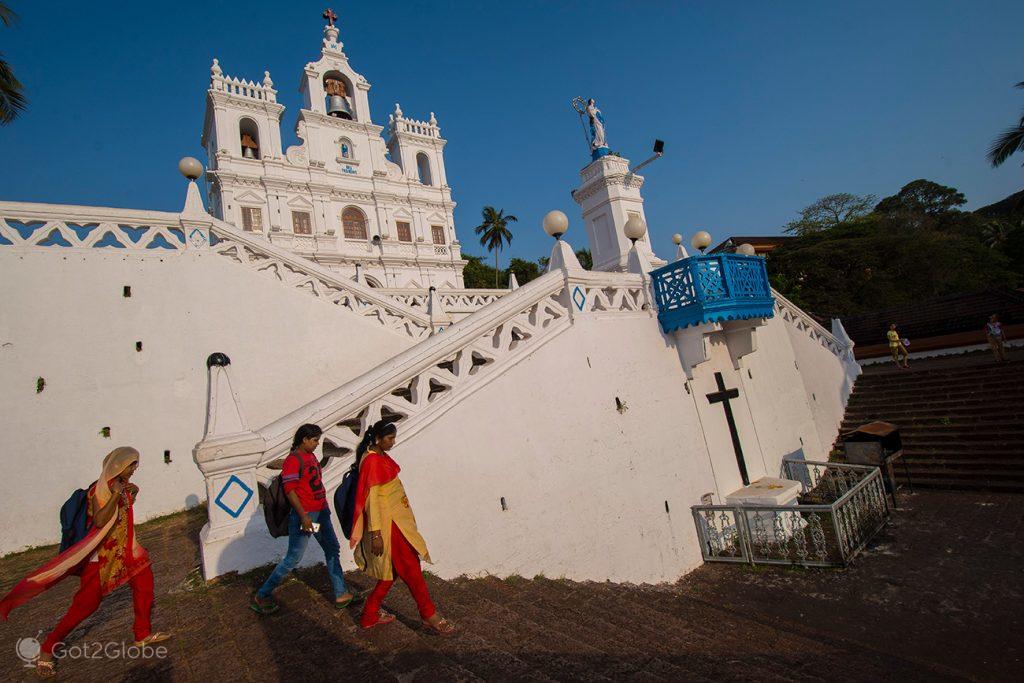 Igreja da Nª; Srª da Imaculada Conceição, Pangim, Goa, Índia