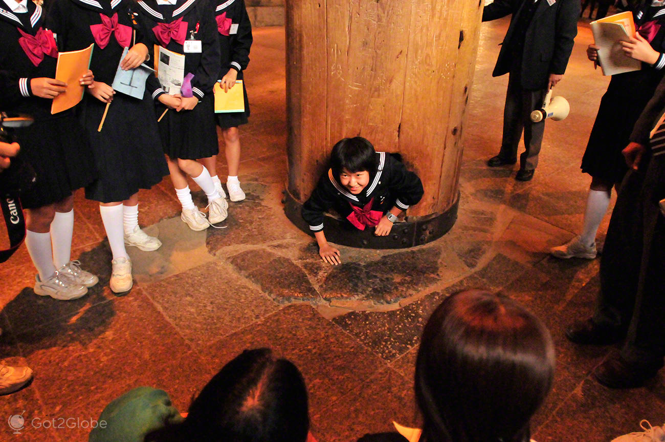 Ritual do templo Todai-ji, Nara, Japão