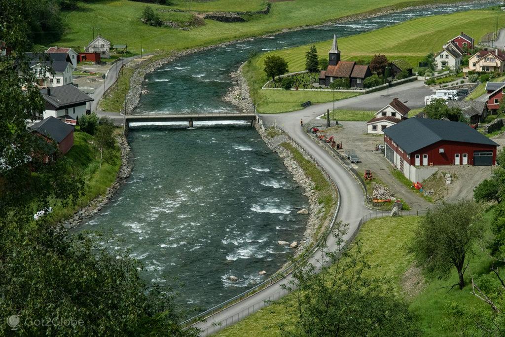 Old Flam, Flam Railway, Noruega