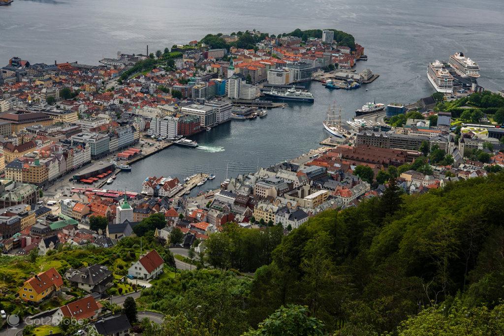 Bergen no Mar do Norte, Noruega