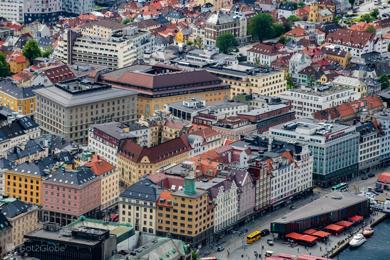 Bryggen Bergen O Grande Porto Hanseático da Noruega Got2Globe foto