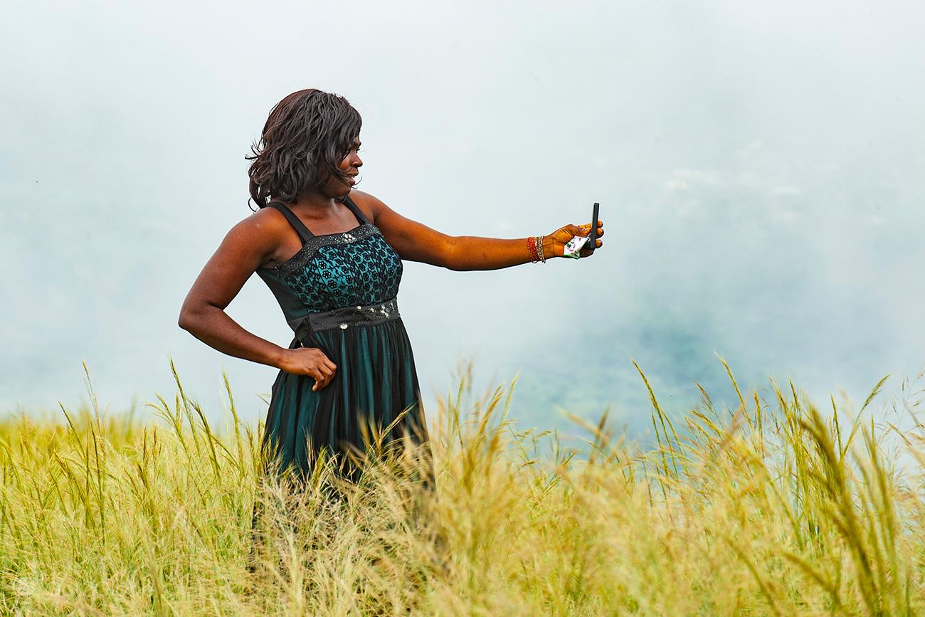 Selfie, Monte Gemi, Amedzofe, Gana