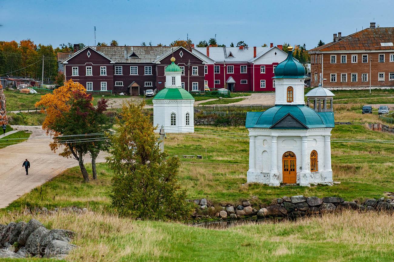 Solovetsky, Rússia o Outono Russo da Vida Got2Globe foto