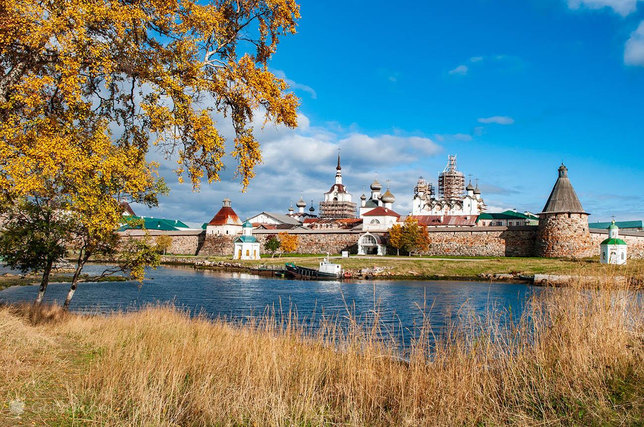 Solovetsky, Rússia o Outono Russo da Vida Got2Globe foto